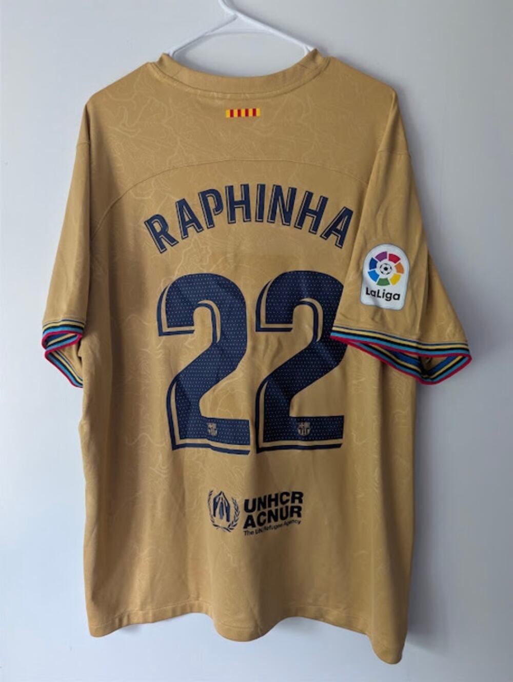 Barcelona Raphinha 2022 Away Jersey 2XL Nike